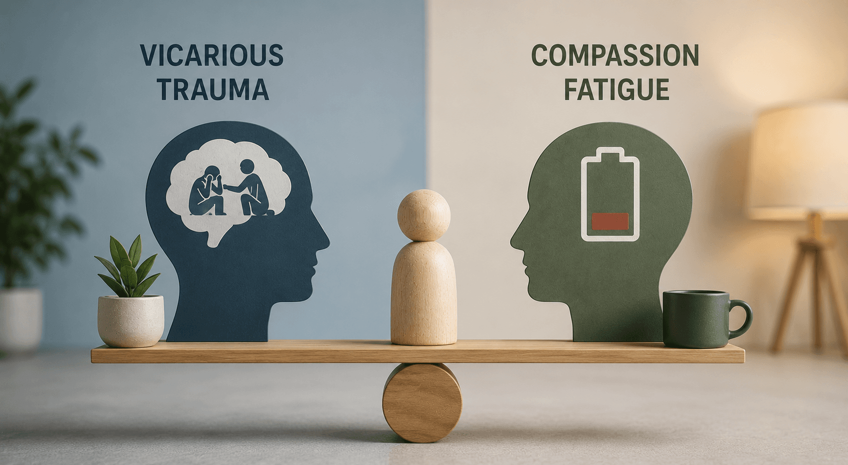 Vicarious Trauma vs Compassion Fatigue: Key Differences for Clinicians